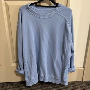 Oversized aerie crewneck sweatshirt